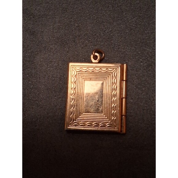 Vintage Book Shape Locket Pendant This is Your Life - Picture 3 of 5